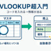 VLOOKUP入門