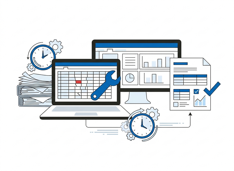 Excel・スプレッドシートの修理・自動化・仕組み化